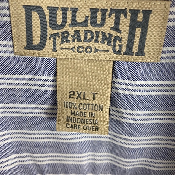 Duluth Trading Co Cotton Dress Shirt - Picture 5 of 6